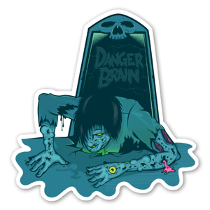  Zombie
Zombie halloween sticker 