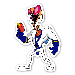 
	

EARTHWORM ZIM
EARTHWORM JIM X INVADER ZIM MASH UP 