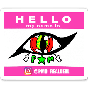 Se ti piacciono gli adesivi "Hello My Name Is" e ti piacciono anche i miei disegni, potresti apprezzare questo adesivo.