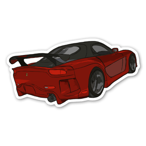 Questo è un pezzo che ho fatto all'inizio della mia carriera universitaria. È stato fatto su iPad Pro in procreate. Una delle mie auto preferite di tutti i tempi è la Mazda RX7. Questo particolare modale si basa sul body kit comparso nel famoso terzo film Fast&Furious