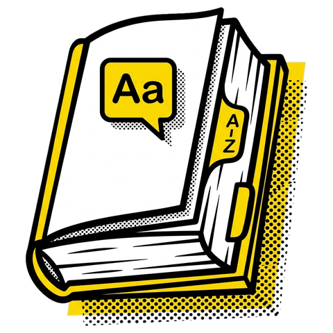 Icona dizionario